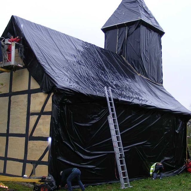 Holz- und Bautenschutz: Beispiel Kirchengebäude