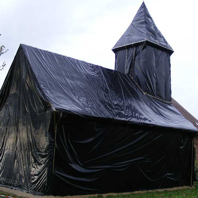 Holz- und Bautenschutz: Beispiel Kirchengebäude